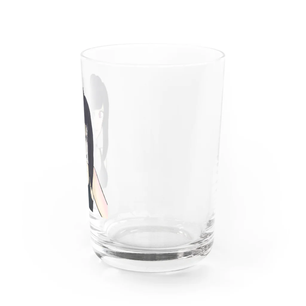 りりのお絵描き屋さんのサキュバスちゃん Water Glass :right