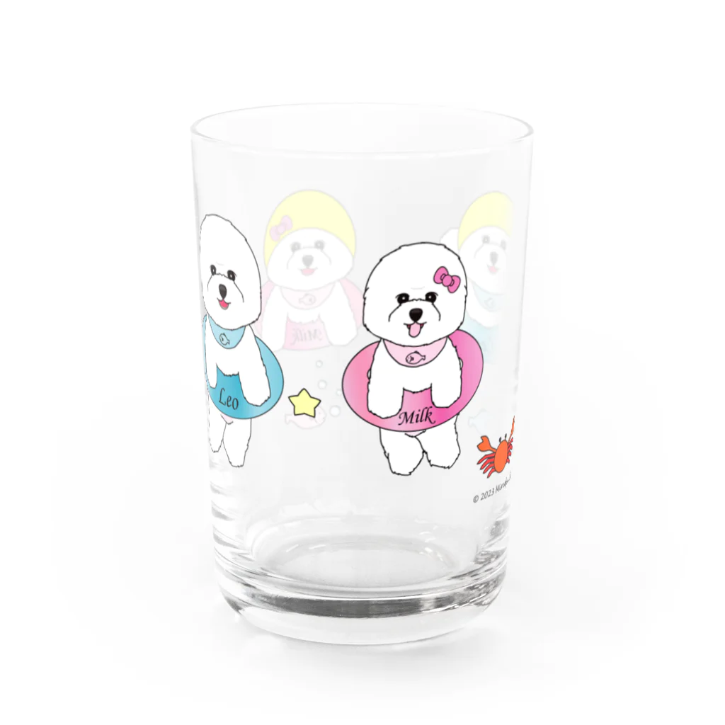 ミルフィーユ(Mirufeuille)のゆったりまったりレオ＆みるく5 Water Glass :right