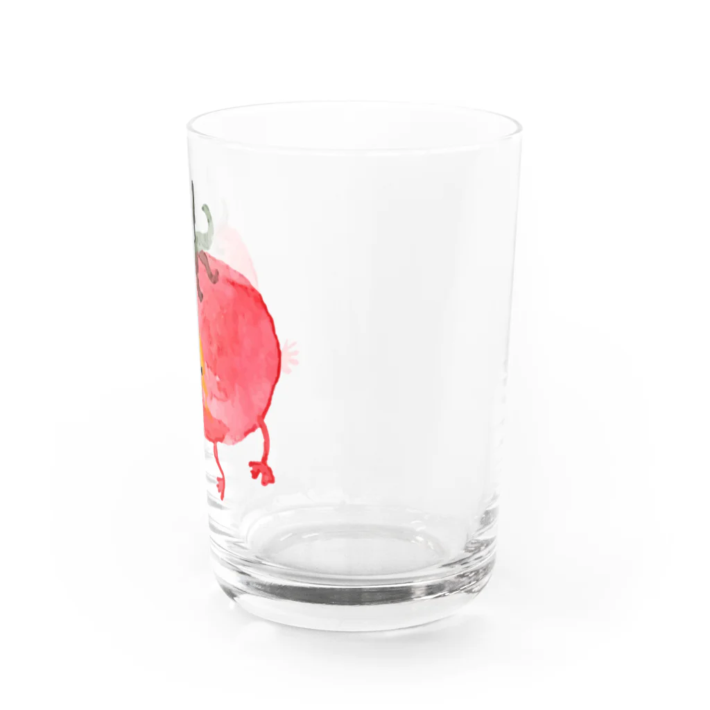 やまぎわさゆりのこまったとまと Water Glass :right