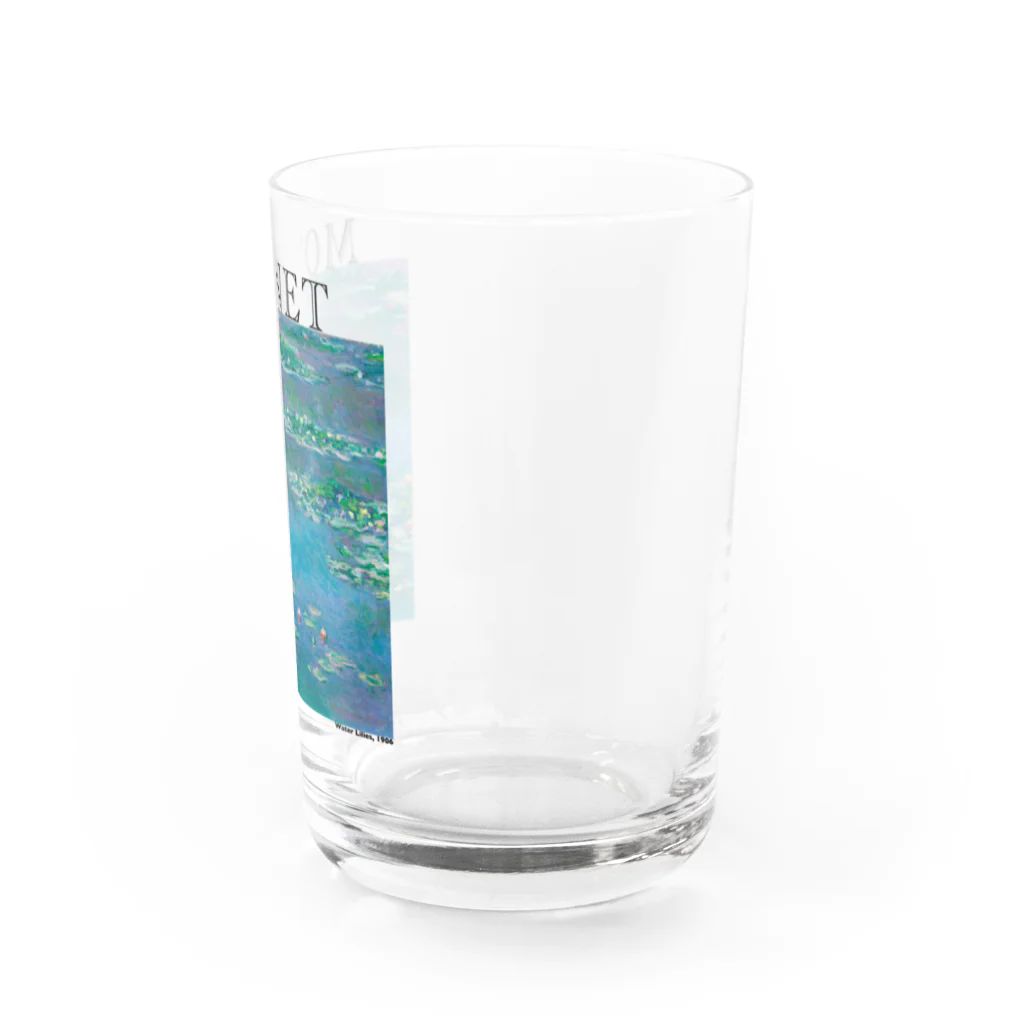 MUGEN ARTのモネ　睡蓮　Claude Monet / Water Lilies Water Glass :right