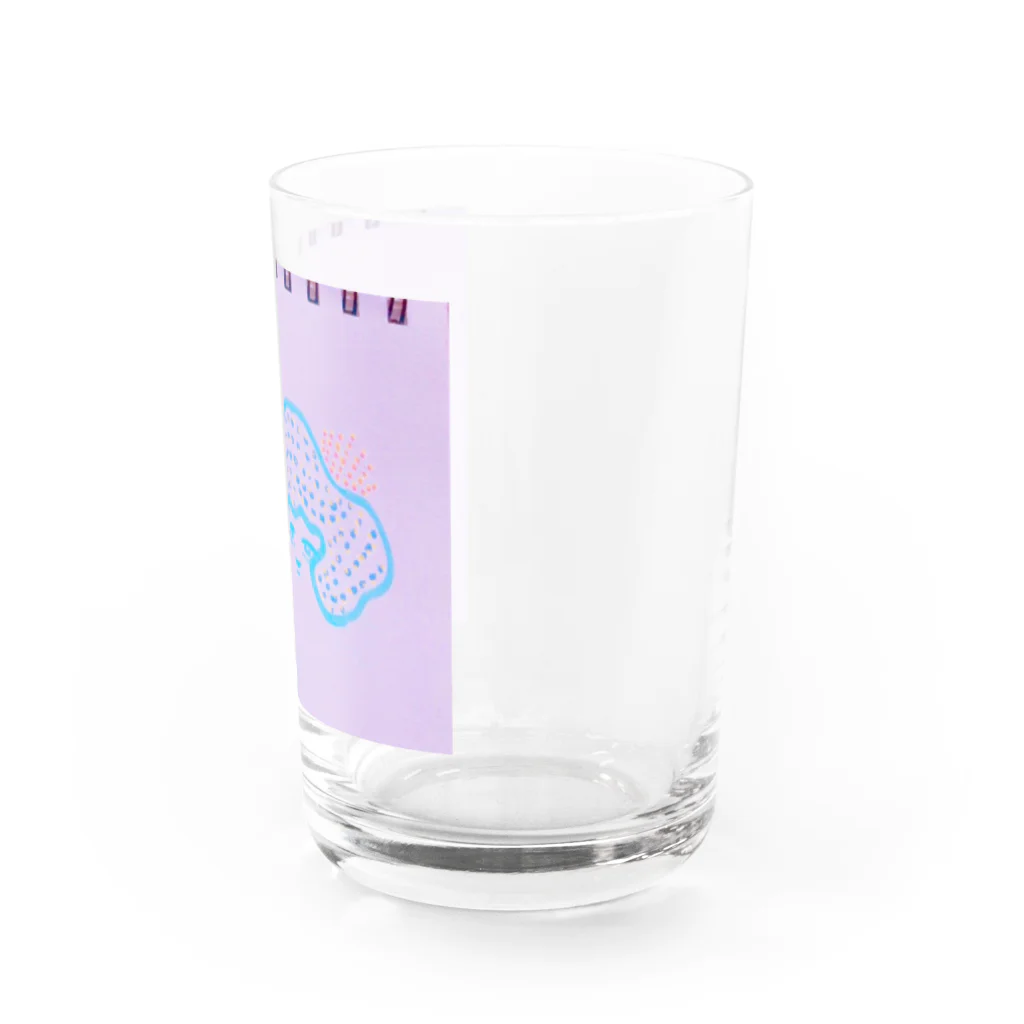 塩バターのおはヨーグルトさん Water Glass :right