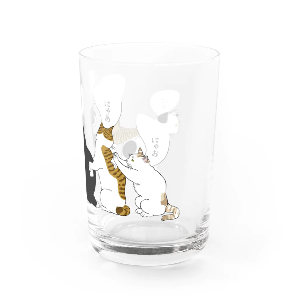 元祖ふとねこ堂の猫国温泉（にゃんごくおんせん）2 Water Glass :right