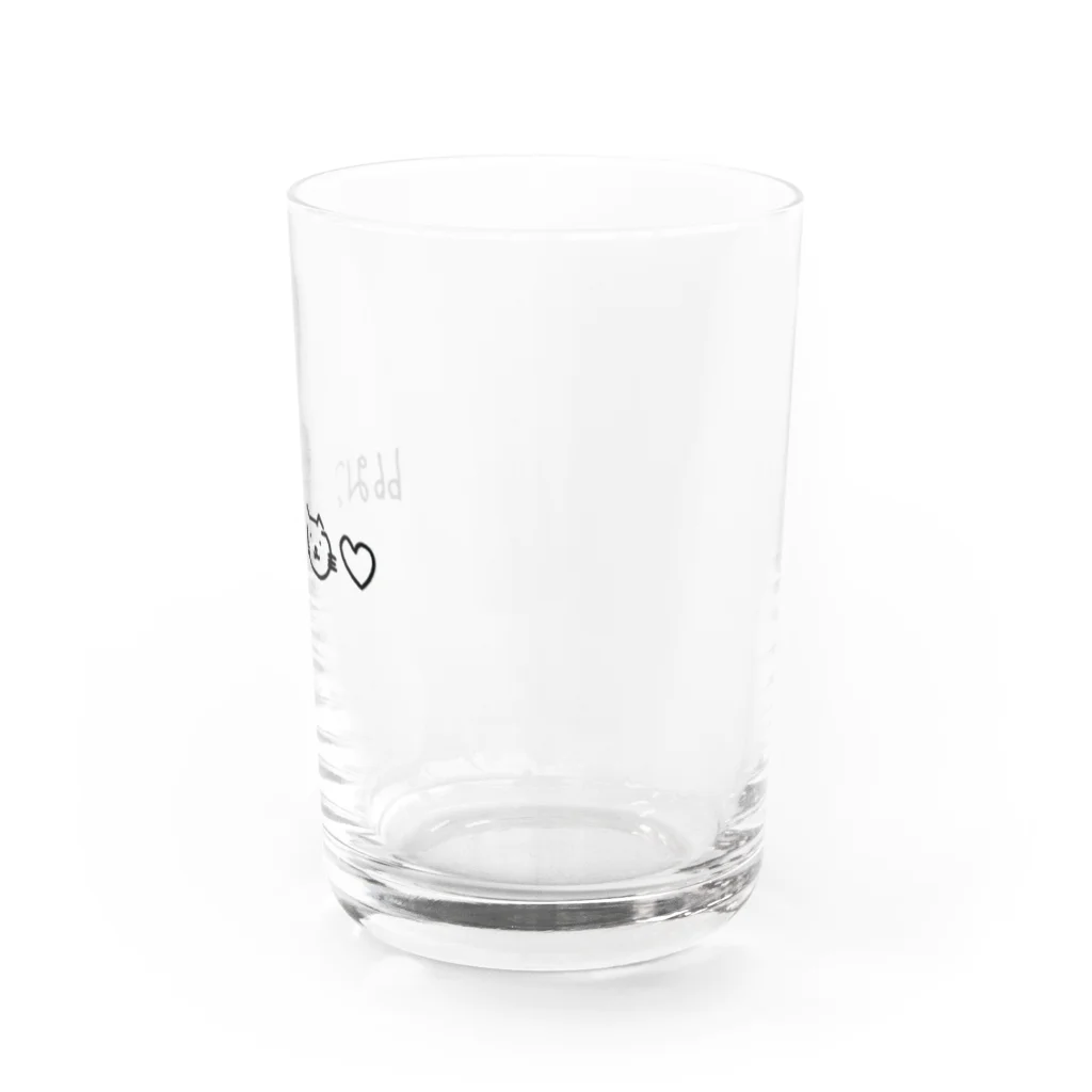 BREAKING MEのめーう Water Glass :right