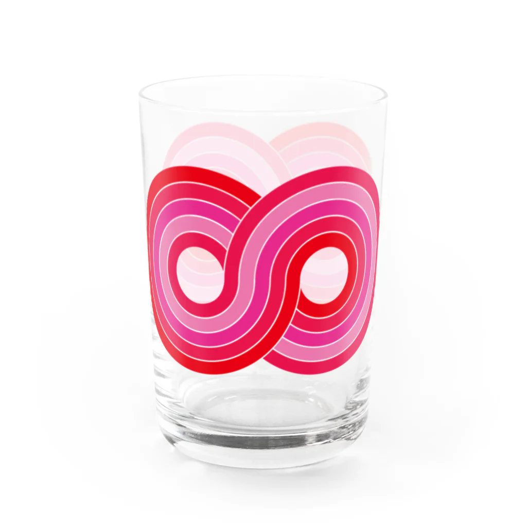 garamono_labのレトログラス_PINK Water Glass :right