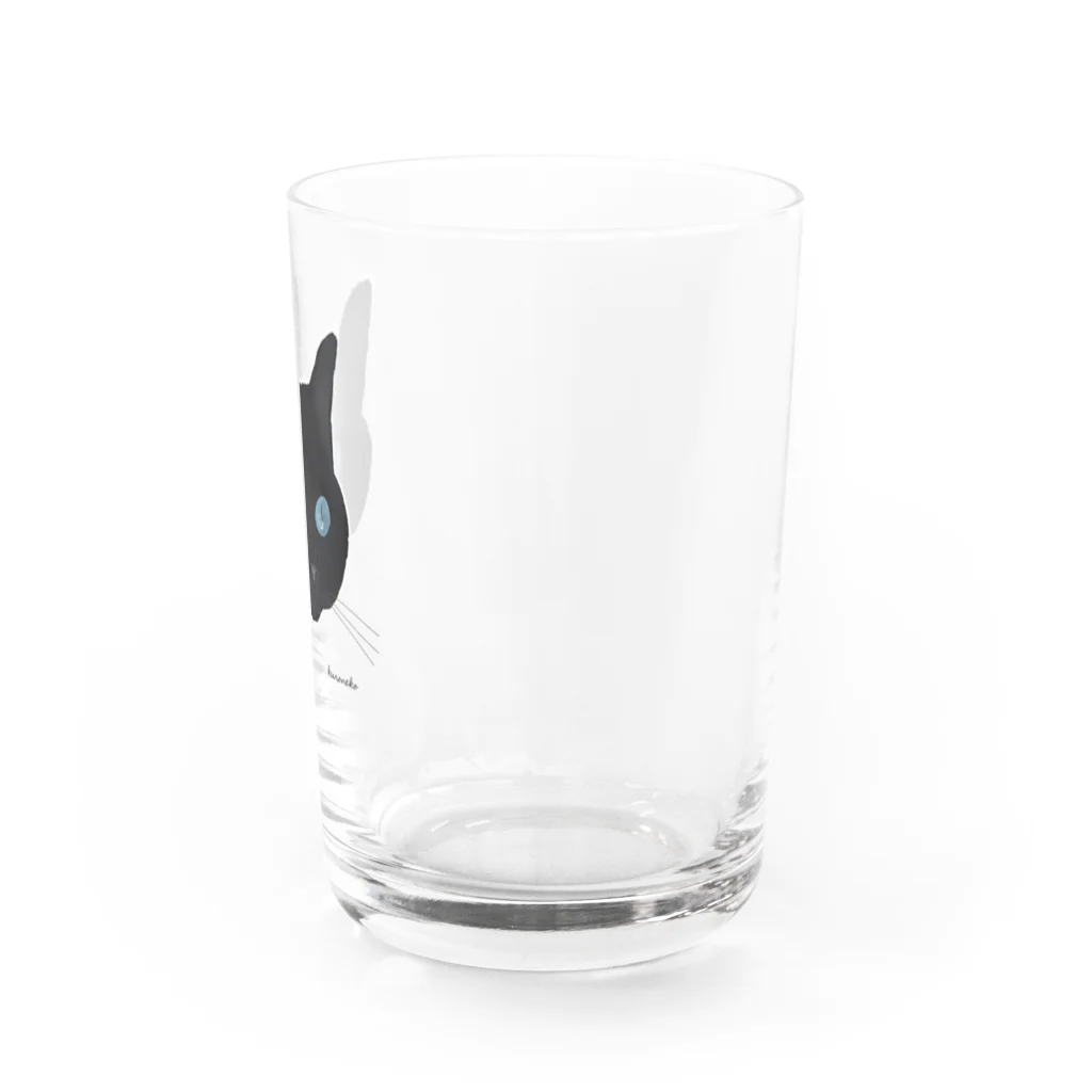小鳥と映画館の青い瞳の黒猫 Water Glass :right