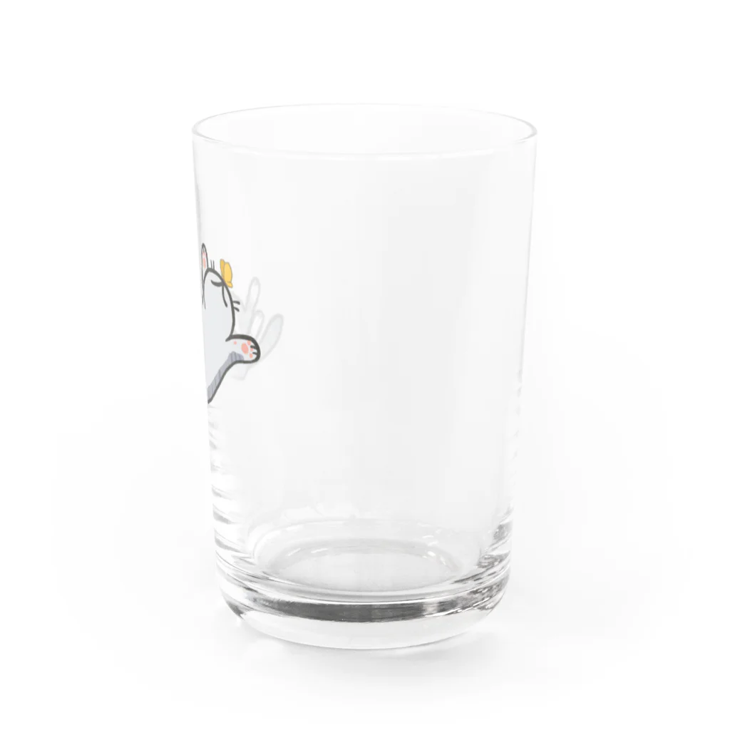 okome-komeのごろんごろん Water Glass :right