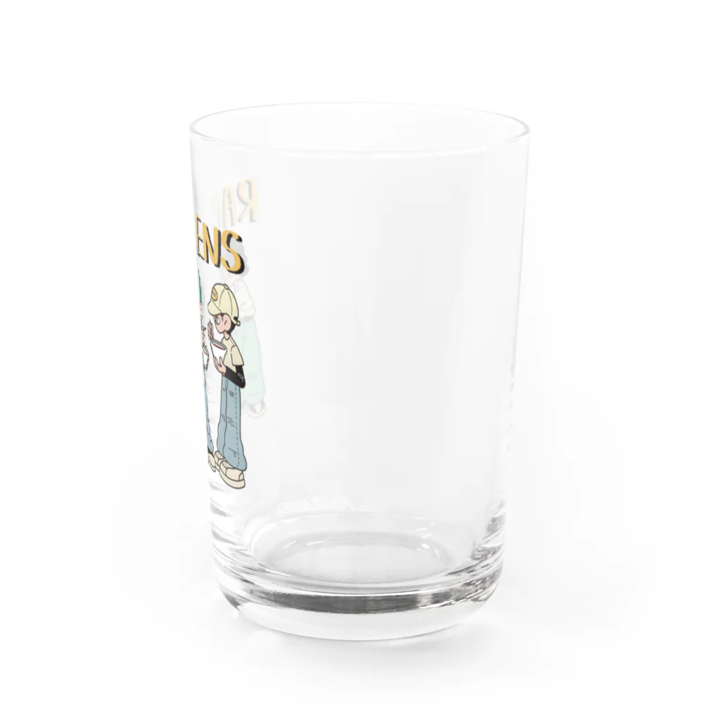 ふじたくるみのRAMENS Water Glass :right