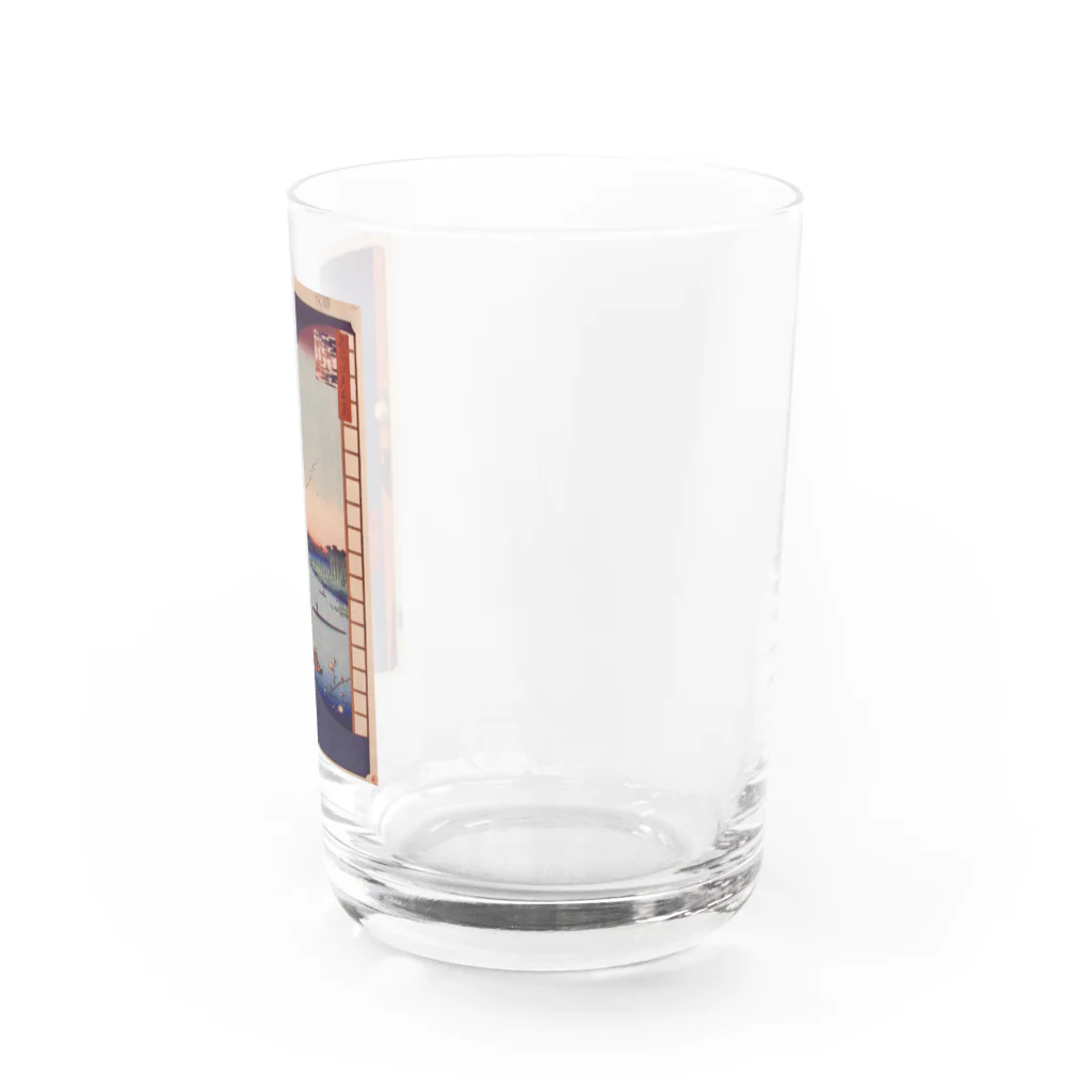 ゆるい美術品の名所江戸百景グッズ Water Glass :right