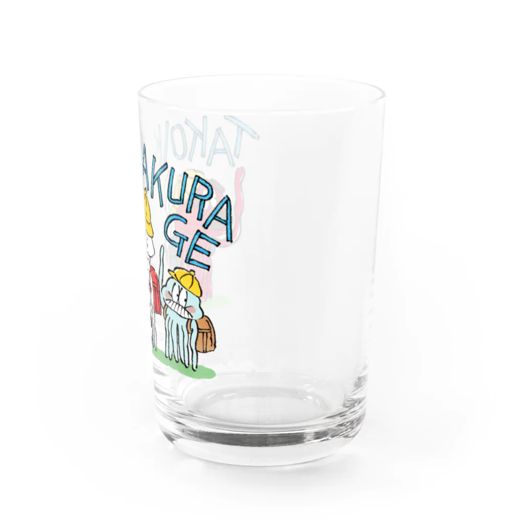 広瀬孝二のタコイカクラゲ(新一年生） Water Glass :right