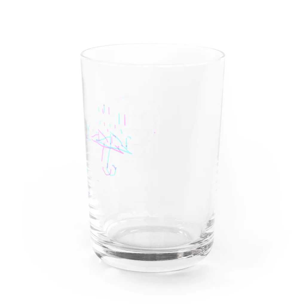 わるきちの店の丘と（春） Water Glass :right