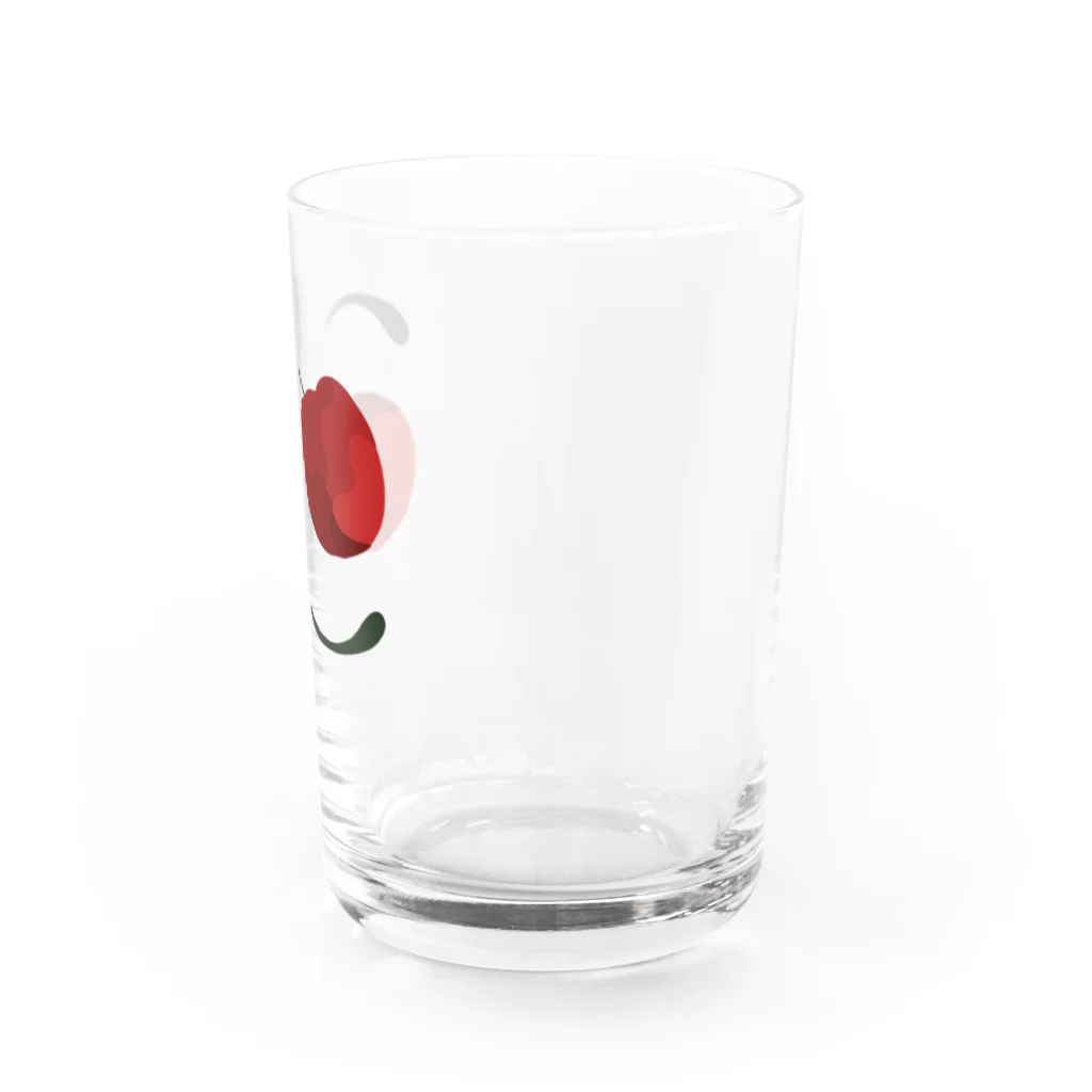 Sowaのyin&yang cherry cups グラス右面