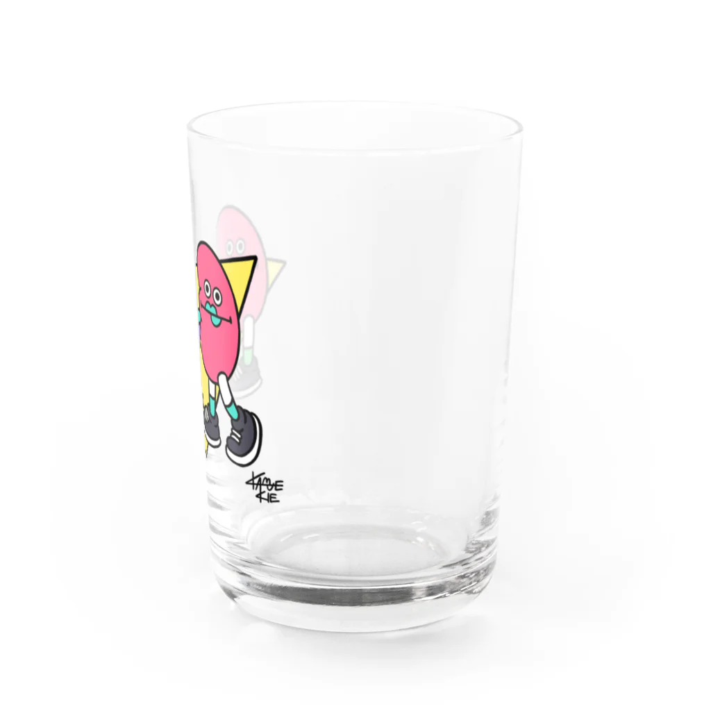 KAMENOCO SHOPのレトロポップ 腎のすけ  Water Glass :right