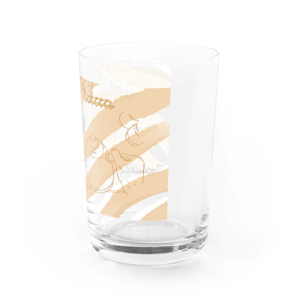 t.t._graphic_and...のおさむのハンドドリップ Water Glass :right