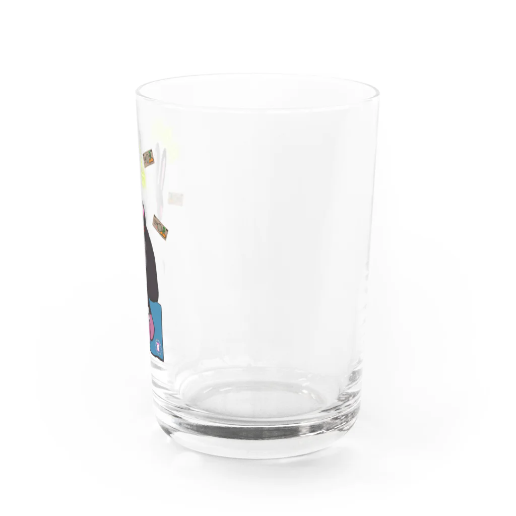 ZATUの考えるZABITT君 Water Glass :right