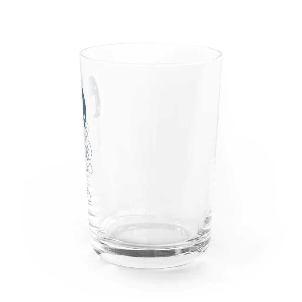 貞子やでのむーさん Water Glass :right