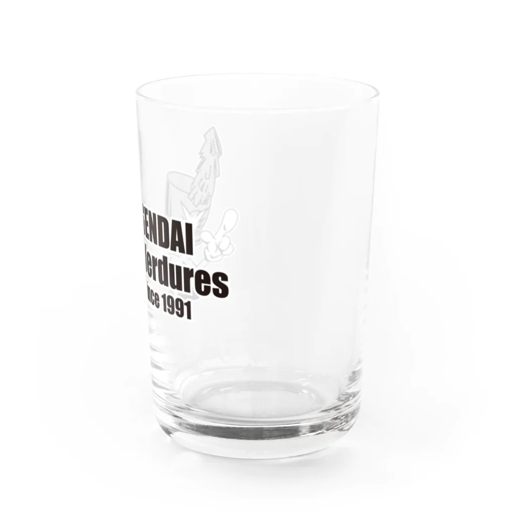 SENDAI Verduresのばでゅ君（モノクロ） Water Glass :right