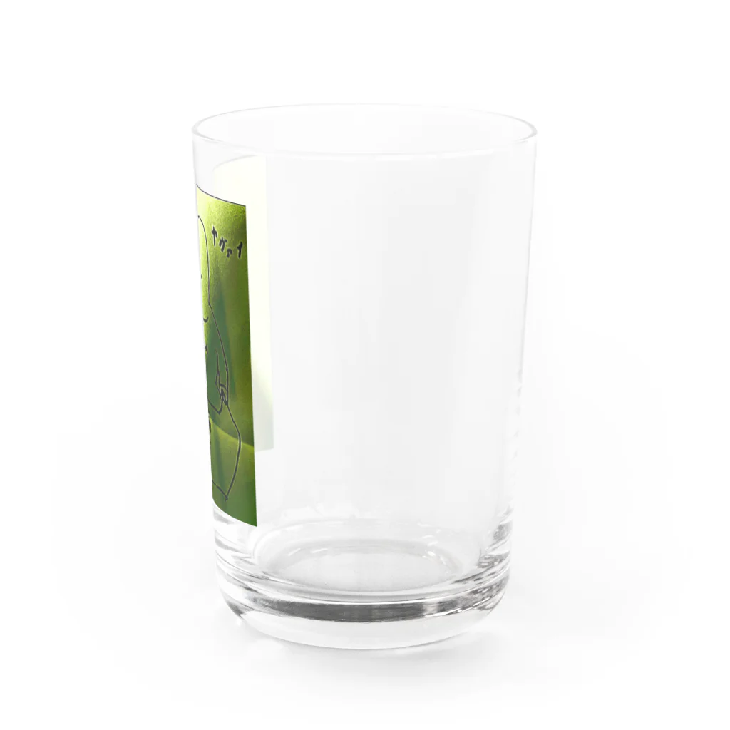 頭工場のアゴダーティー Water Glass :right