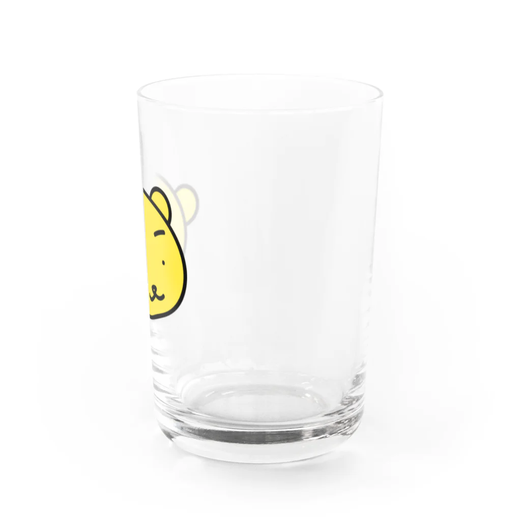 黄ぐまくんの部屋（きぐまくんのへや）の黄ぐまくん®︎（きぐまくん）のグッズ☆ Water Glass :right