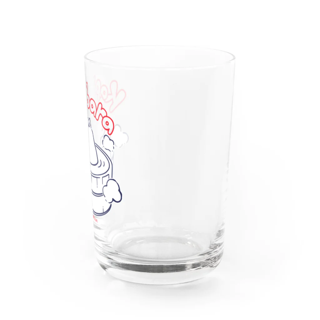 温泉グッズ@ブーさんとキリンの生活のカピバラ Water Glass :right