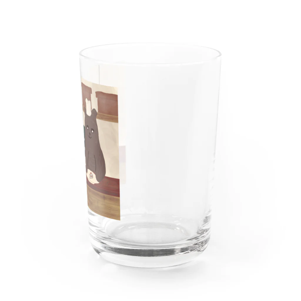 【KOTCH】 Tシャツショップのくまのカフェ Water Glass :right