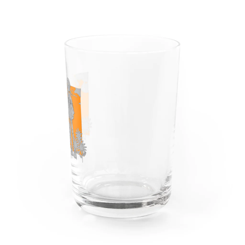 タツミのサンフラワ Water Glass :right