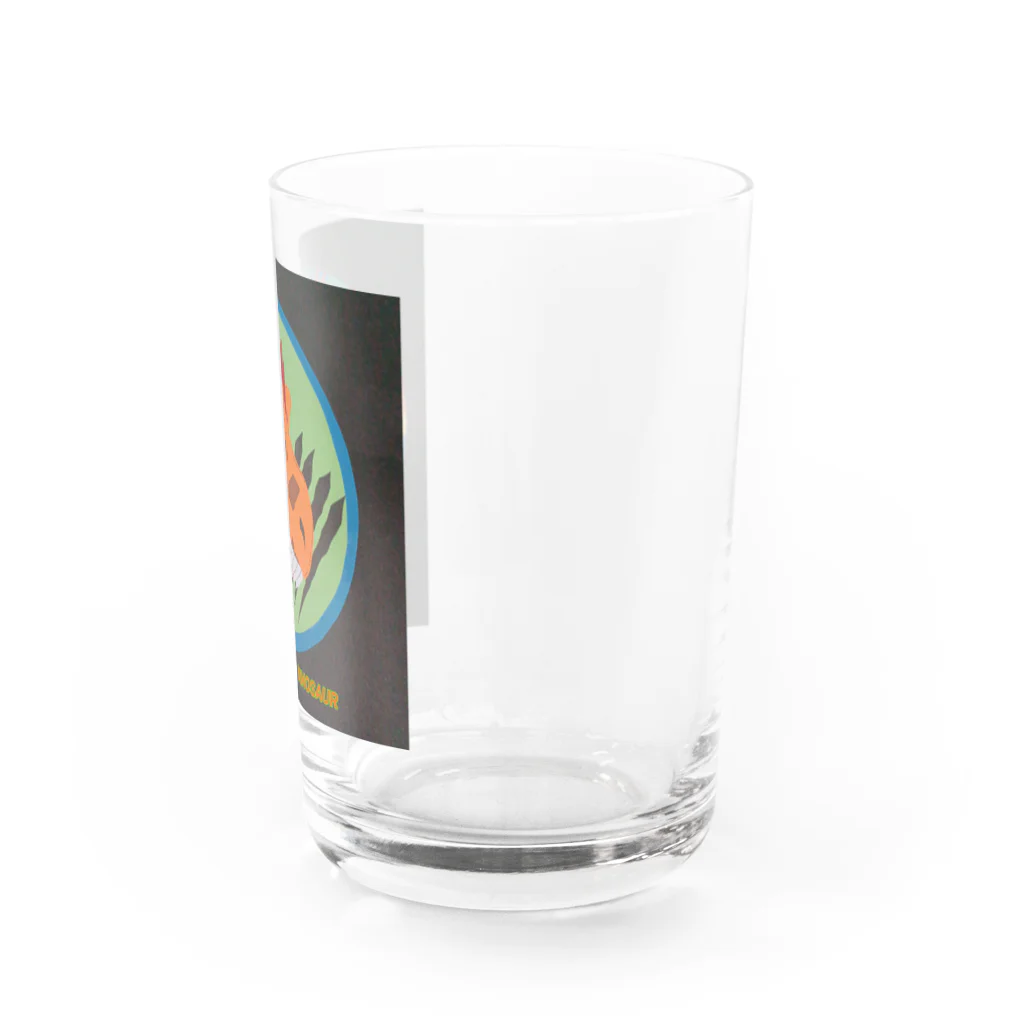 恐竜壁面専門RIKUのRIKUのティラノサウルスパーカー Water Glass :right