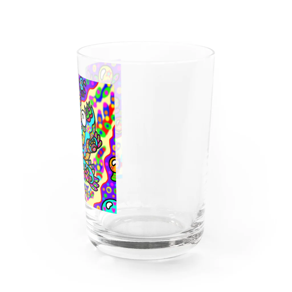 どりほぷの異次元を泳ぐ竜・ツリモン Water Glass :right