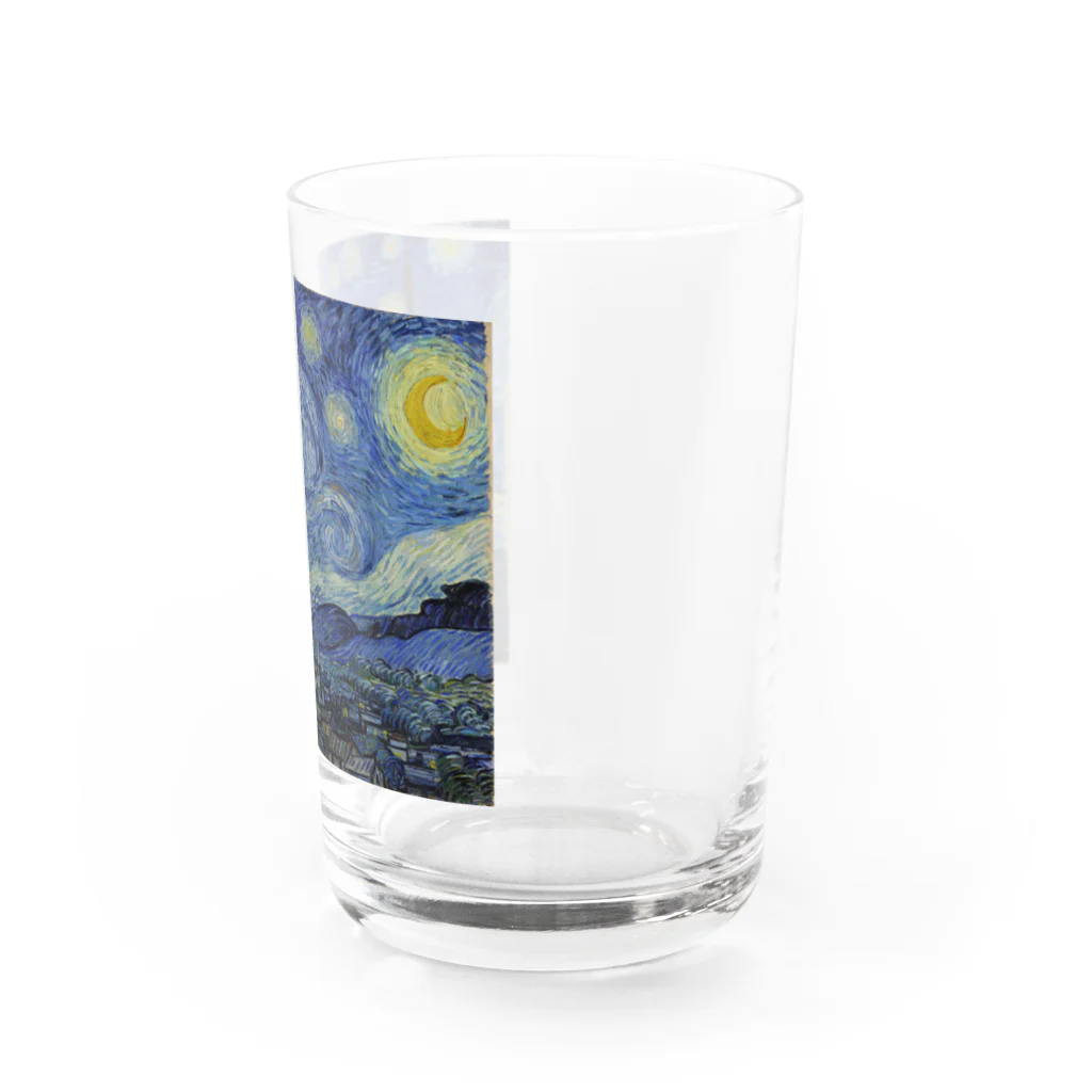 世界美術商店の星月夜 / The Starry Night Water Glass :right