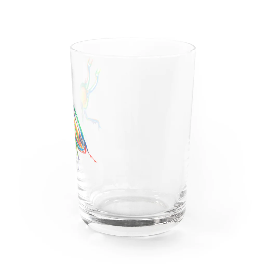 shibaririsのニジイロクワガタ Water Glass :right