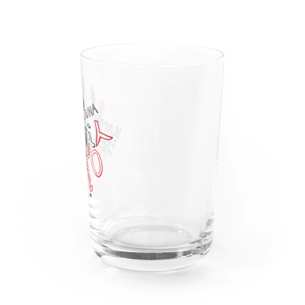 Tres Gatosの中野はにオリジナルグッズ「活発な人」 Water Glass :right