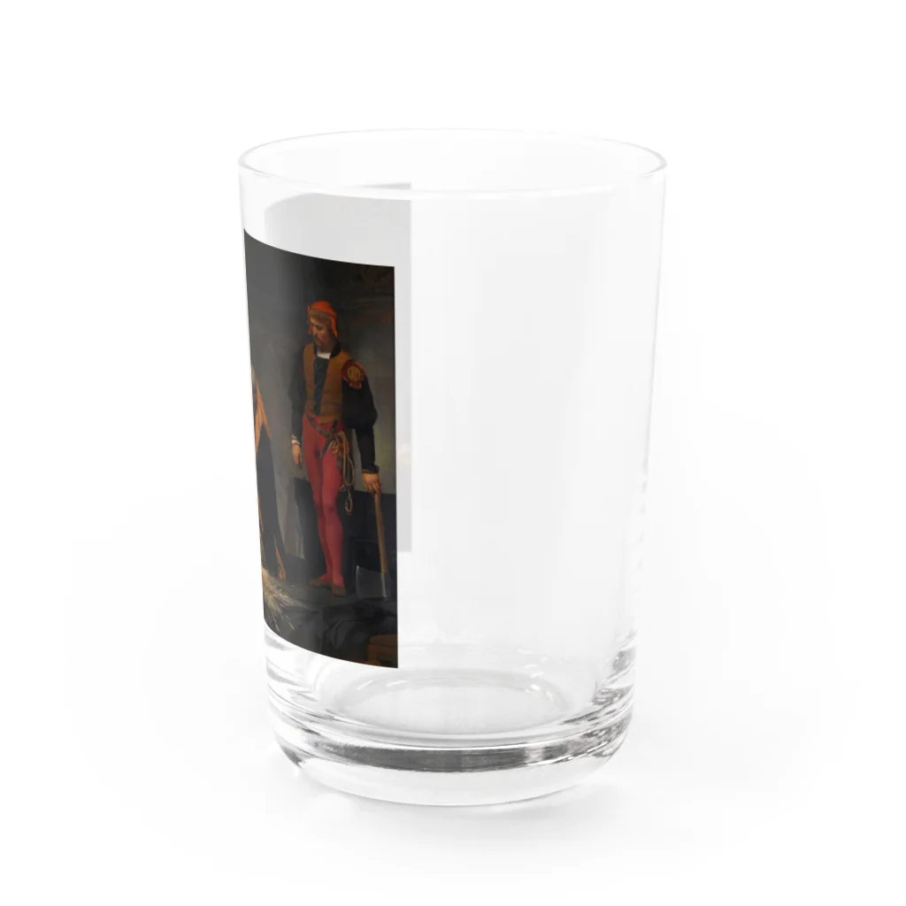 世界美術商店のレディ・ジェーン・グレイの処刑 / The Execution of Lady Jane Grey Water Glass :right