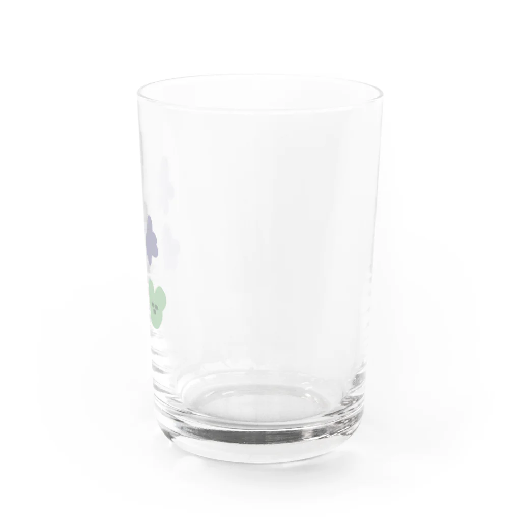 えー(｡-_-｡)のかえるさん Water Glass :right