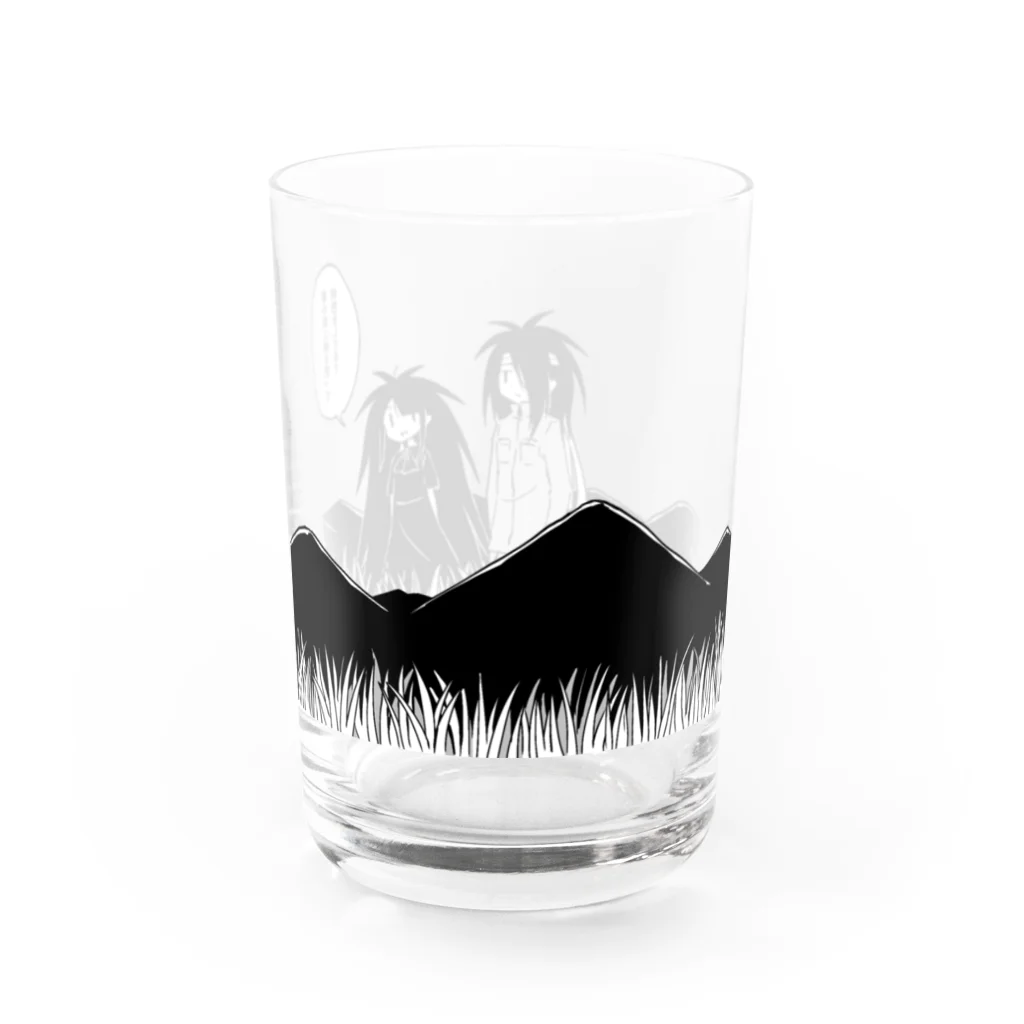 大捕令司の黒の流れ星　グラス Water Glass :right