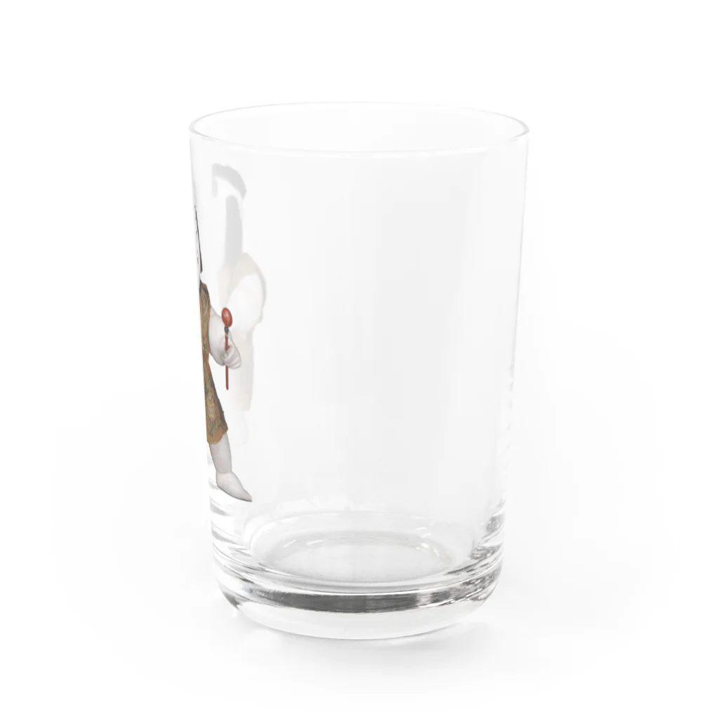 メディア木龍・谷崎潤一郎研究のつぶやきグッズのお店の御所人形（大） Water Glass :right