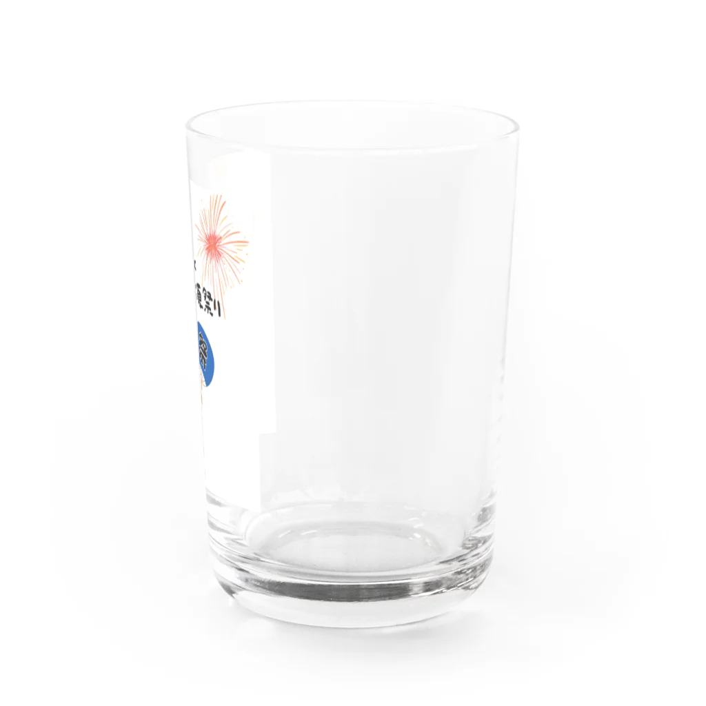 crescentの町内夏祭り Water Glass :right