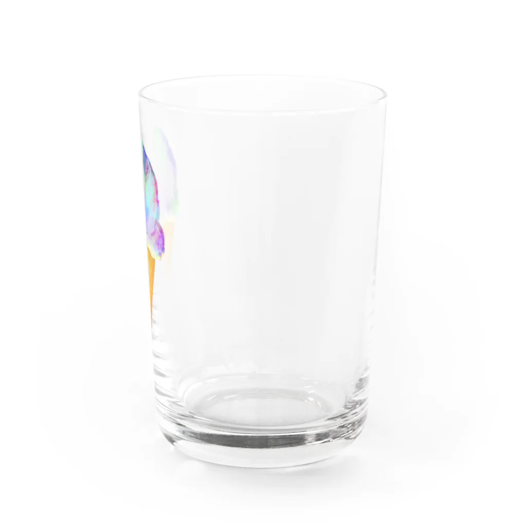 chicodeza by suzuriの夢アイス Water Glass :right