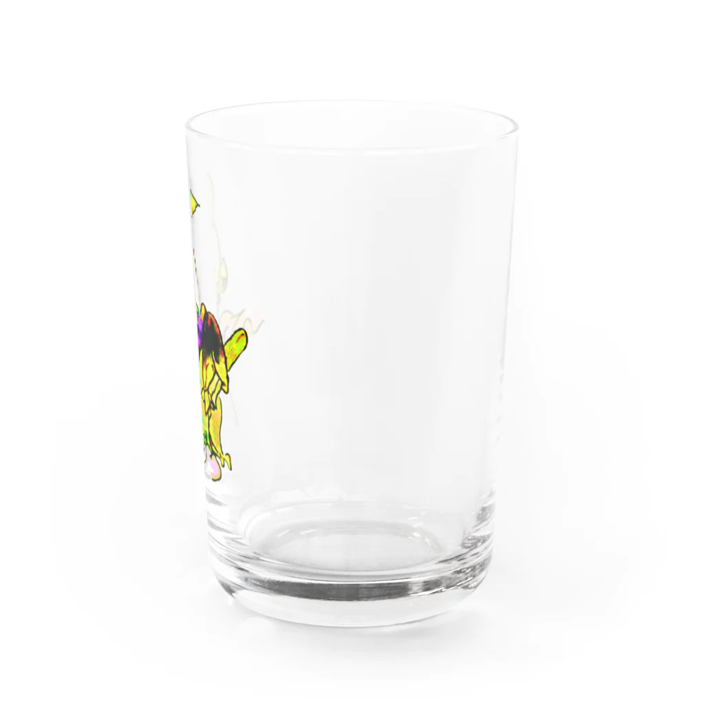 🍩tarojiro(たろじろ) shop🍩の墓暴キクラゲ Water Glass :right