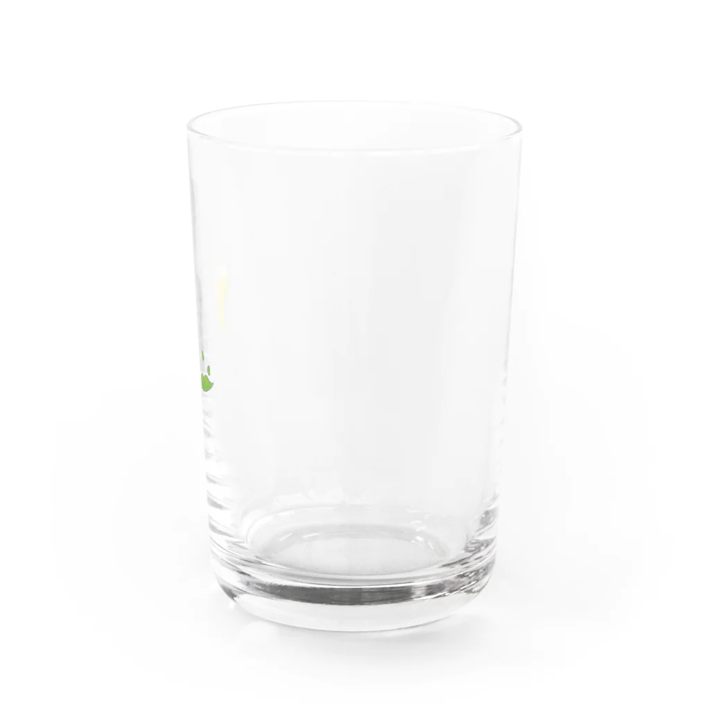 ha_kのビール と えだまめ Water Glass :right