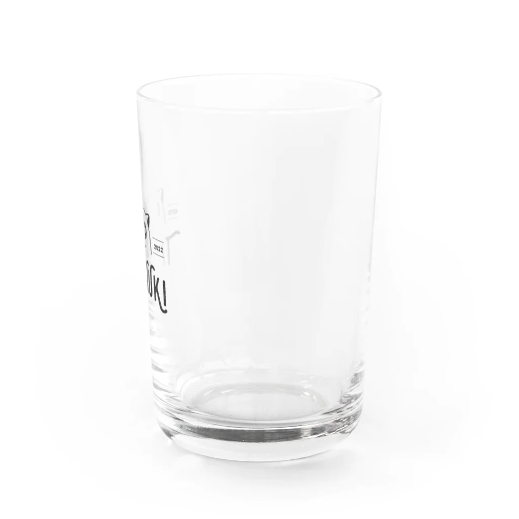 mogura_tanukiのtanuki_vintage01 Water Glass :right