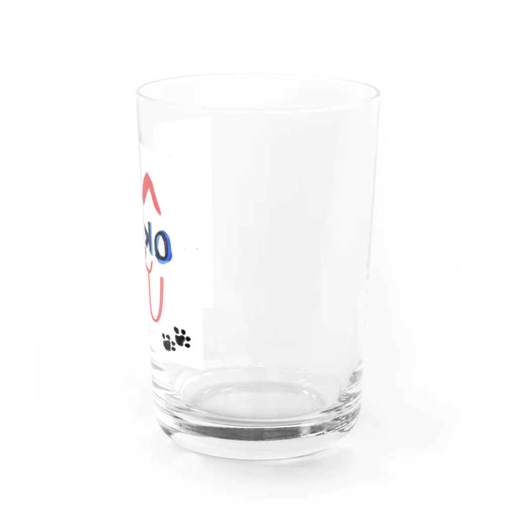 しまのっこのうらにゃん Water Glass :right