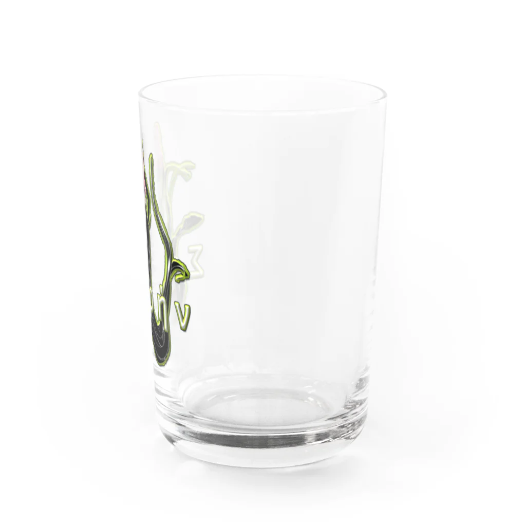 PALA's SHOP　cool、シュール、古風、和風、の双尾の人魚ー twin-tailed mermaid Water Glass :right