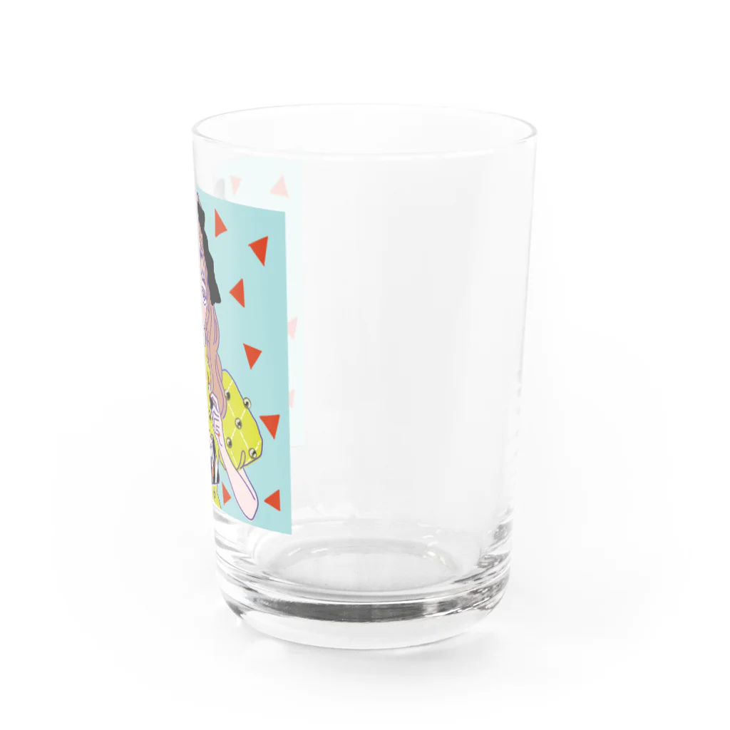 sakuma asanaの黄道十二星座女子図♌️獅子座 Water Glass :right