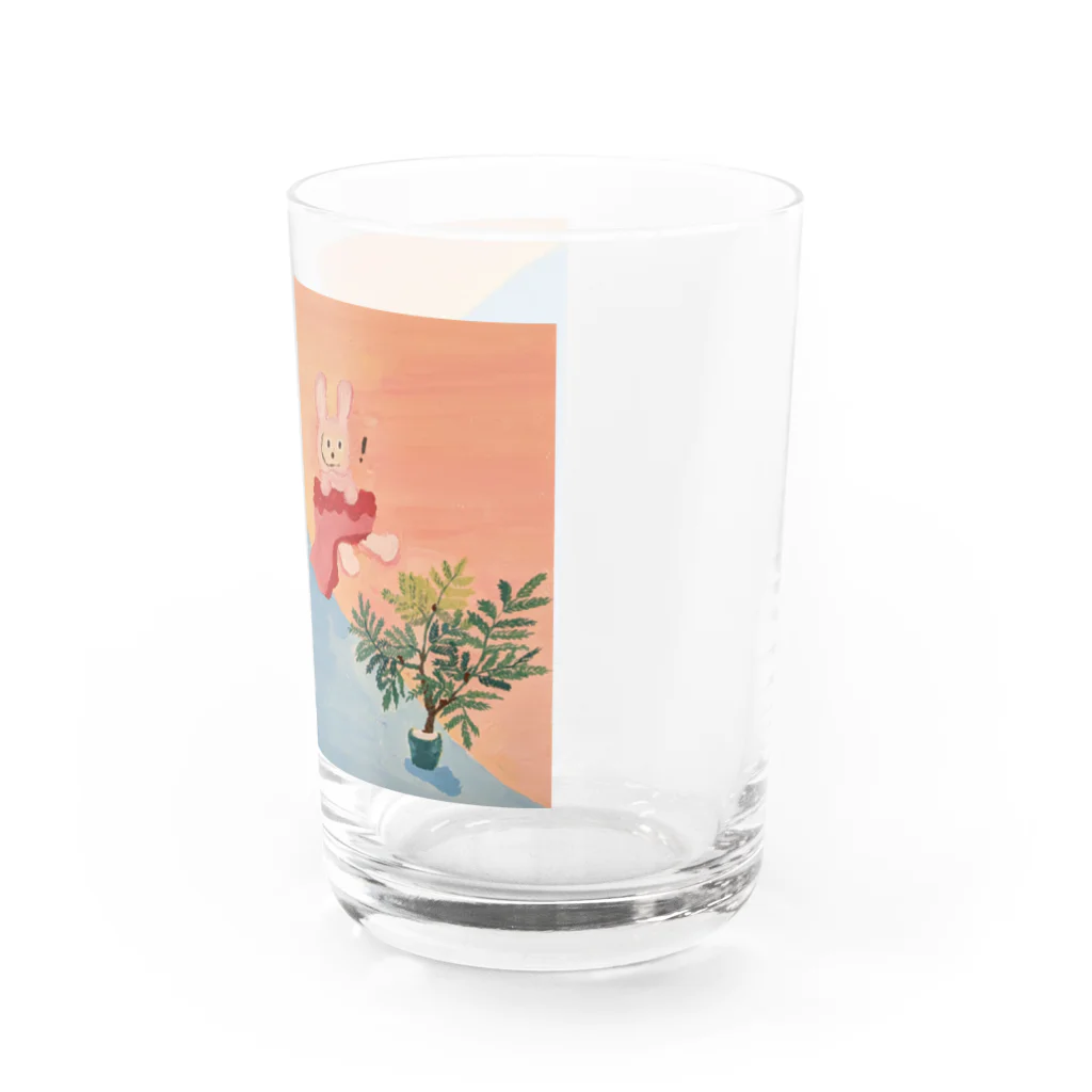 shiwon art worksの起きたね Water Glass :right