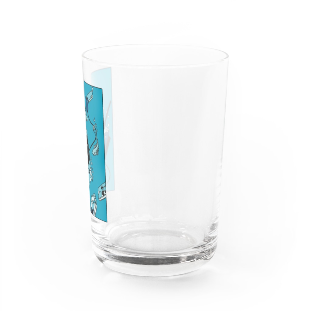 popopoのpopopo 7th-Anniversary グラス Water Glass :right