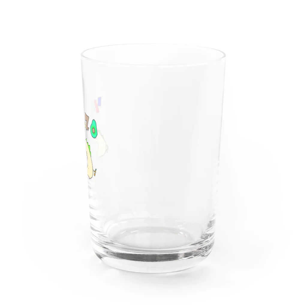 ソチェス☆のタコスくん Water Glass :right