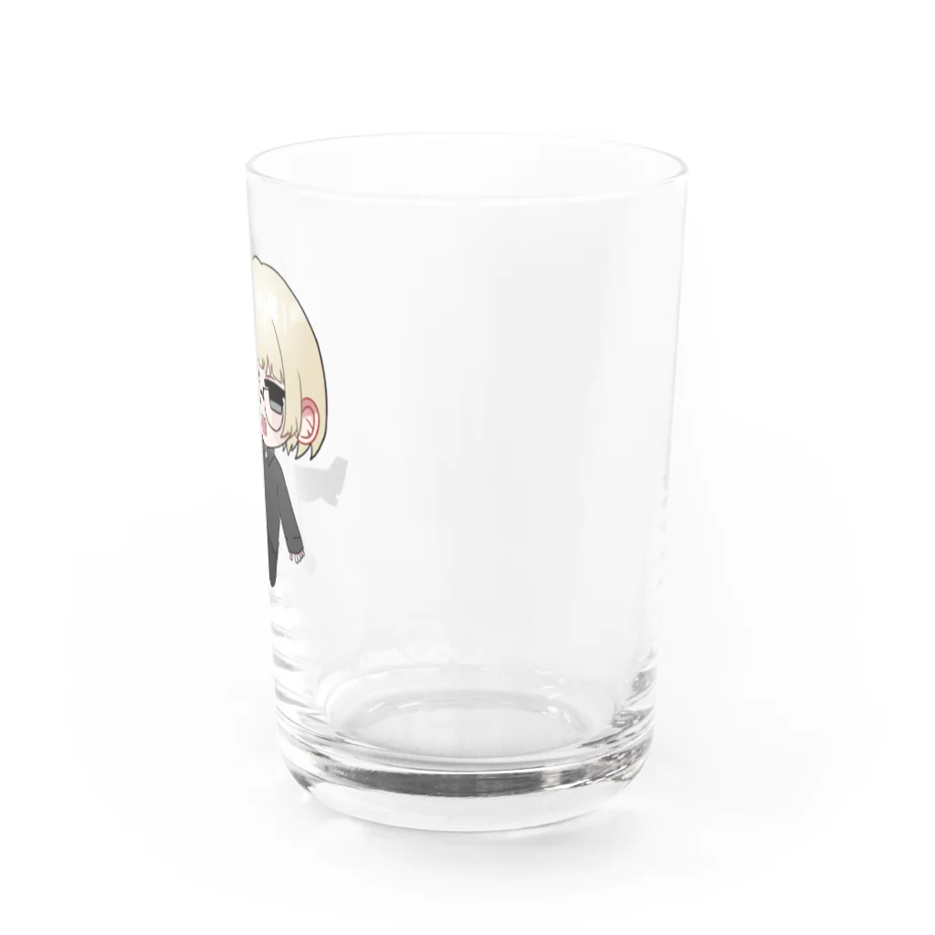 くうと@バッドシャークのばばちゃん Water Glass :right