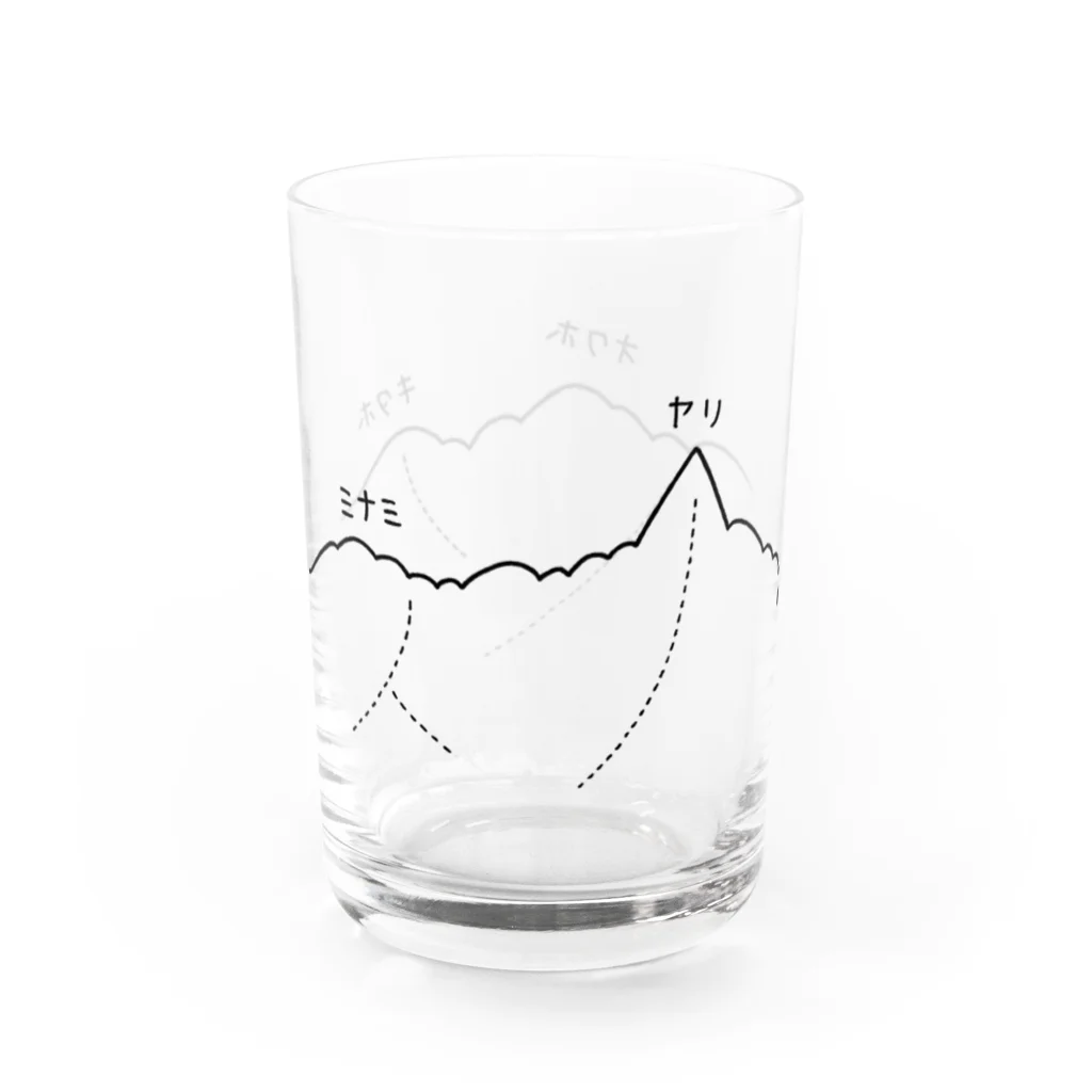 まつのき商店のゆるい槍穂高 Water Glass :right