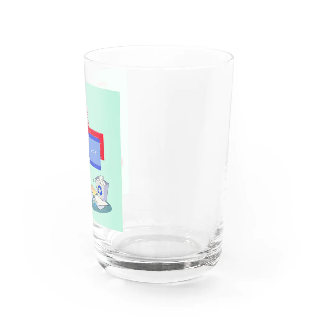 🐰🐱セサミ🐻🐼のにゃーう💻 Water Glass :right