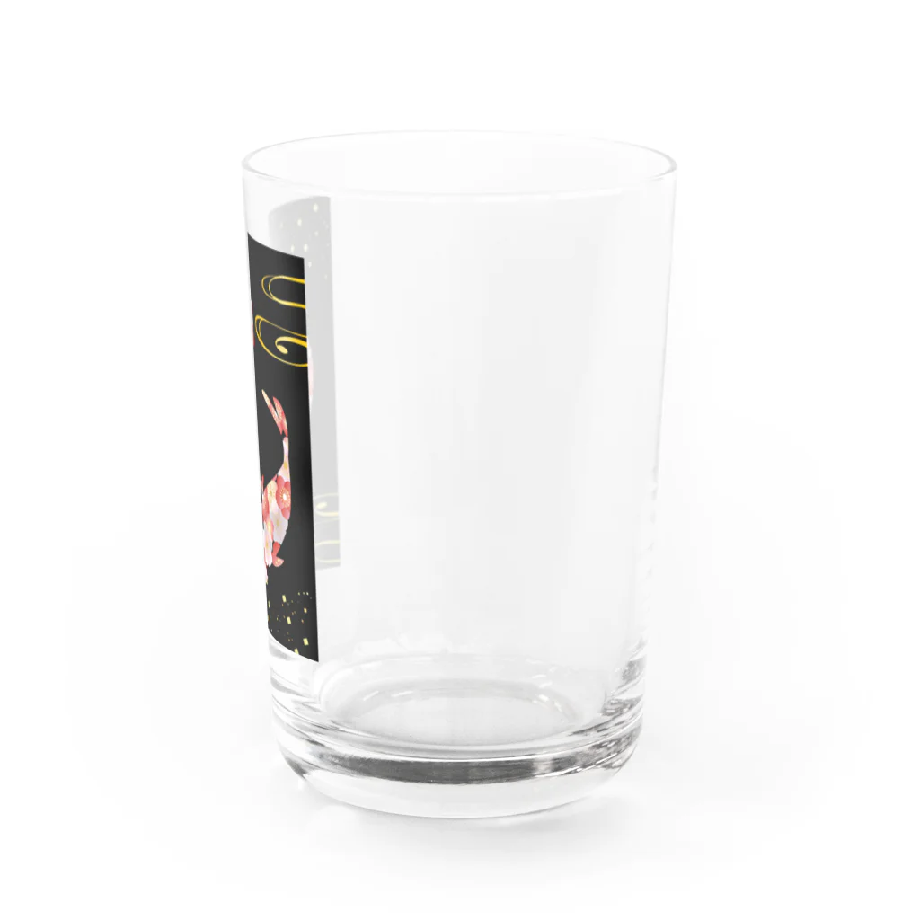 misumisuの和柄・鯉 Water Glass :right