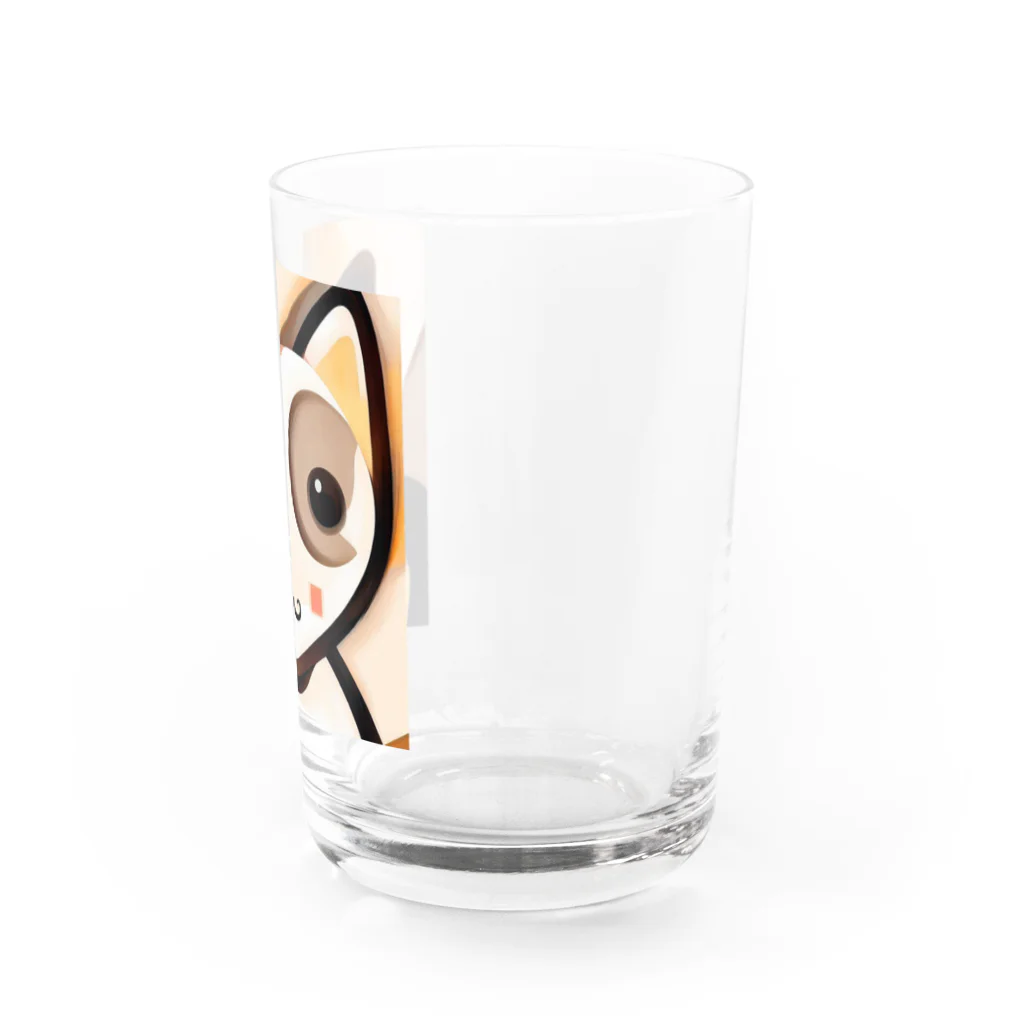 T2 Mysterious Painter's ShopのMysterious Cat Water Glass :right